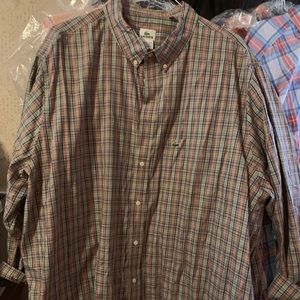 Lacoste button down shirt